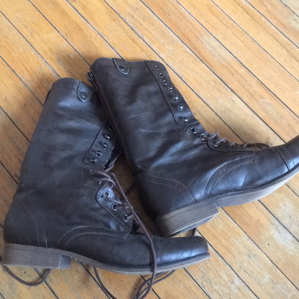 Lace up boots